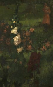 Stokrozen (Een sprookje) 1890 door William Edward Stott