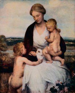 Mijn gedachten zijn mijn kinderen, ca. 1900, 1912 door William Edward Stott
