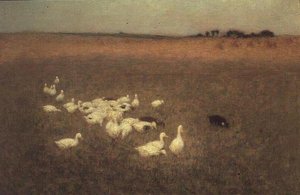 De arenleesters door William Edward Stott