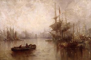 Zonsopgang door William Edward Webb