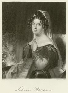 Felicia Hemans door William Edward West