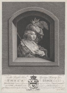 Portret van Susanna Lunden, zus van Helena Fourment, 1763-66 door William Elliot