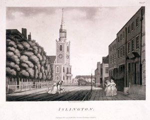St Mary, Islington, Londen, 1792 door William Ellis
