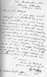 Een brief van William Etty, 17 januari 1844 1904