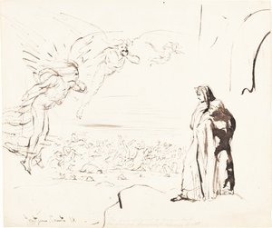Scène uit de Inferno (canto IX)