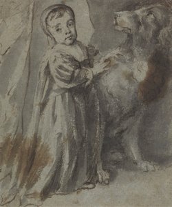 Karel II als Kind
