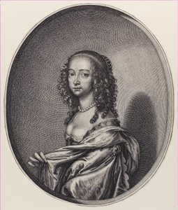 Mary, Prinses van Oranje, 1641-50 door William Faithorne