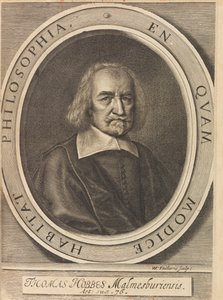 Portret van Thomas Hobbes door William Faithorne the Elder