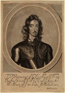 Thomas Fairfax, 3e Lord Fairfax van Cameron door William Faithorne the Elder