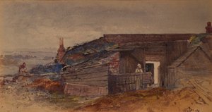 Oude huizen door William Fettes Douglas