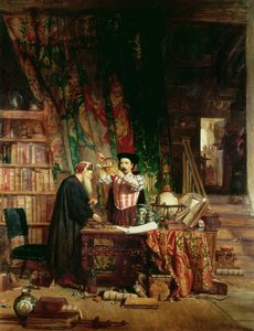 De alchemist, 1853 door William Fettes Douglas