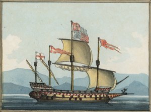 Afkomstig van het wandtapijt van het Hogerhuis door William Ffarington