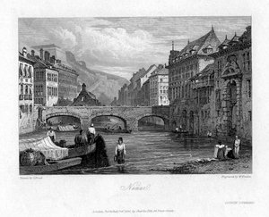 Namen, België, 1830 door William Finden