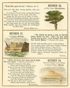 Pagina uit The Bible Emblem Anniversary Book door William Foster