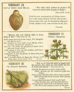 Pagina uit The Bible Emblem Anniversary Book door William Foster