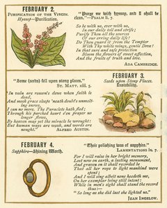 Pagina uit The Bible Emblem Anniversary Book door William Foster