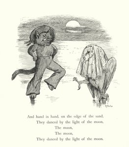 De uil en de poes (gravure)