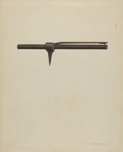 Valgeweer, ca. 1936 door William Frank