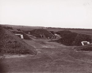 Fort Darling, James River, 1865 door William Frank Browne.