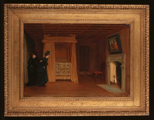 Een bezoek aan de Spookkamer, 1869 door William Frederick Yeames