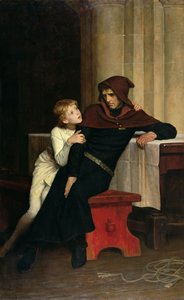 Prins Arthur en Prins Hubert door William Frederick Yeames