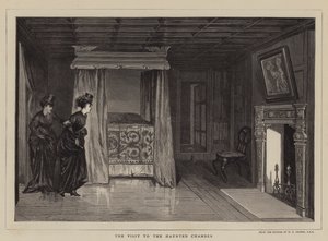 Het bezoek aan de spookkamer door William Frederick Yeames