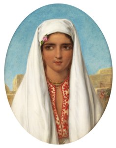 Een Oosterse Schoonheid, 1862