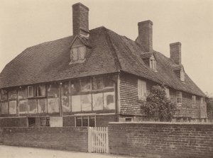 Bij Northbridge Street, nabij Robertsbridge, Sussex door William Galsworthy Davie