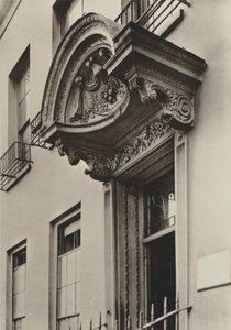 Deur, 9, Grosvenor Road, Londen (zw/w foto)