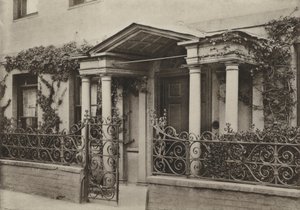 Deur, Arcaded Porch in Wimborne, Dorset door William Galsworthy Davie