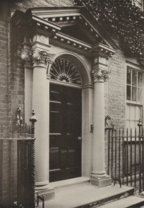 Deur, Redhill Road, Reigate, Surrey (zw/w foto)