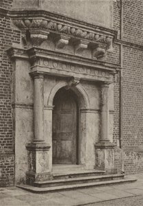Deur, The South Wing, Cobham Hall door William Galsworthy Davie