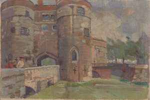De Byward Toren door William George Jr. Storm