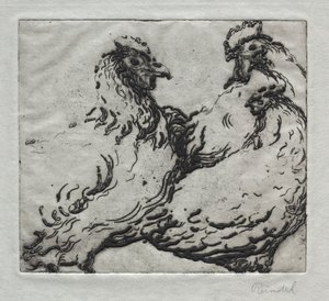 Kippen door William George Reindel