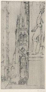 Wall Street door William George Reindel