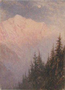 Mont Blanc door William Gersham Collingwood