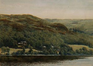 Uitzicht op Brantwood, ca. 1881