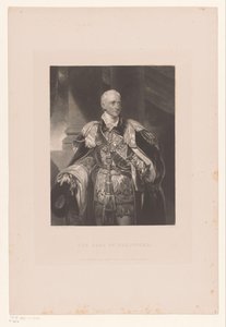 Portret van Philip Yorke, gekleed als ridder van de Orde van de Kousenband door William Giller