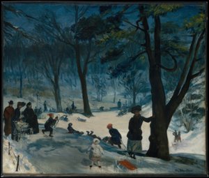 Central Park, winter