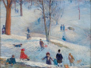 Sleeën, Central Park