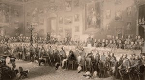 Het Waterloo Banket in Aspley House 18 juni, 1836