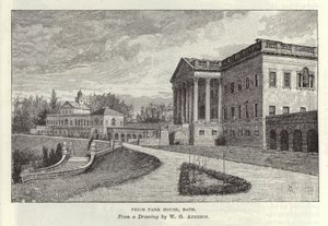 Pior Park House in Bath door William Grylls Addison