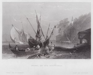 Bebec, aan de Bosporus door William H. Bartlett