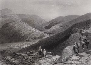 Etham, nabij Bethlehem (gravure)