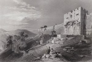 De Gouden Poort, Jeruzalem (gravure)
