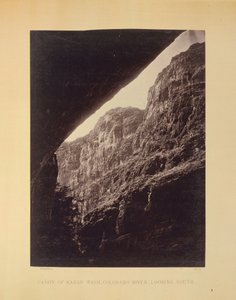Cañon van Kanab Wash, Colorado Rivier, Kijkend naar het Zuiden door William H. Bell