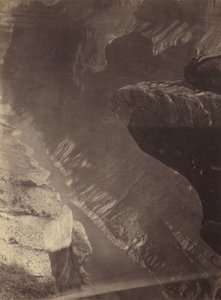 Kijkend naar het zuiden in de Grand Canyon, Colorado River, Sheavwitz Crossing door William H. Bell