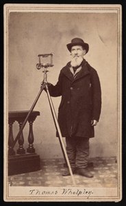 Portret van Thomas Whelpley 1797-1881, circa 1860s door William H Bowlsby