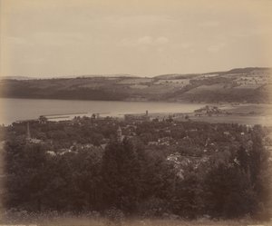 Seneca Lake en Watkins door William H. Rau