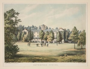 Haverford School door William H. Rease